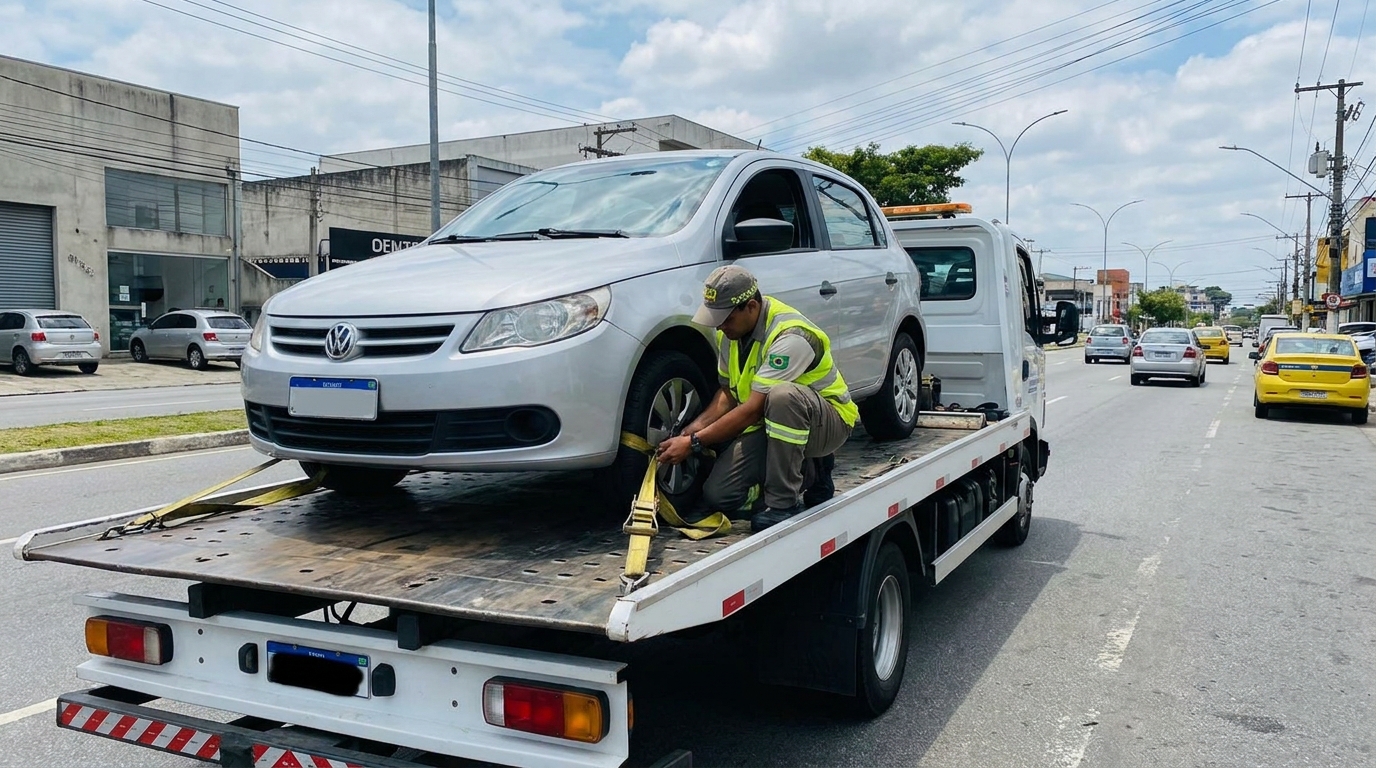 Recolhimento após Colisão em Taguatinga‑DF